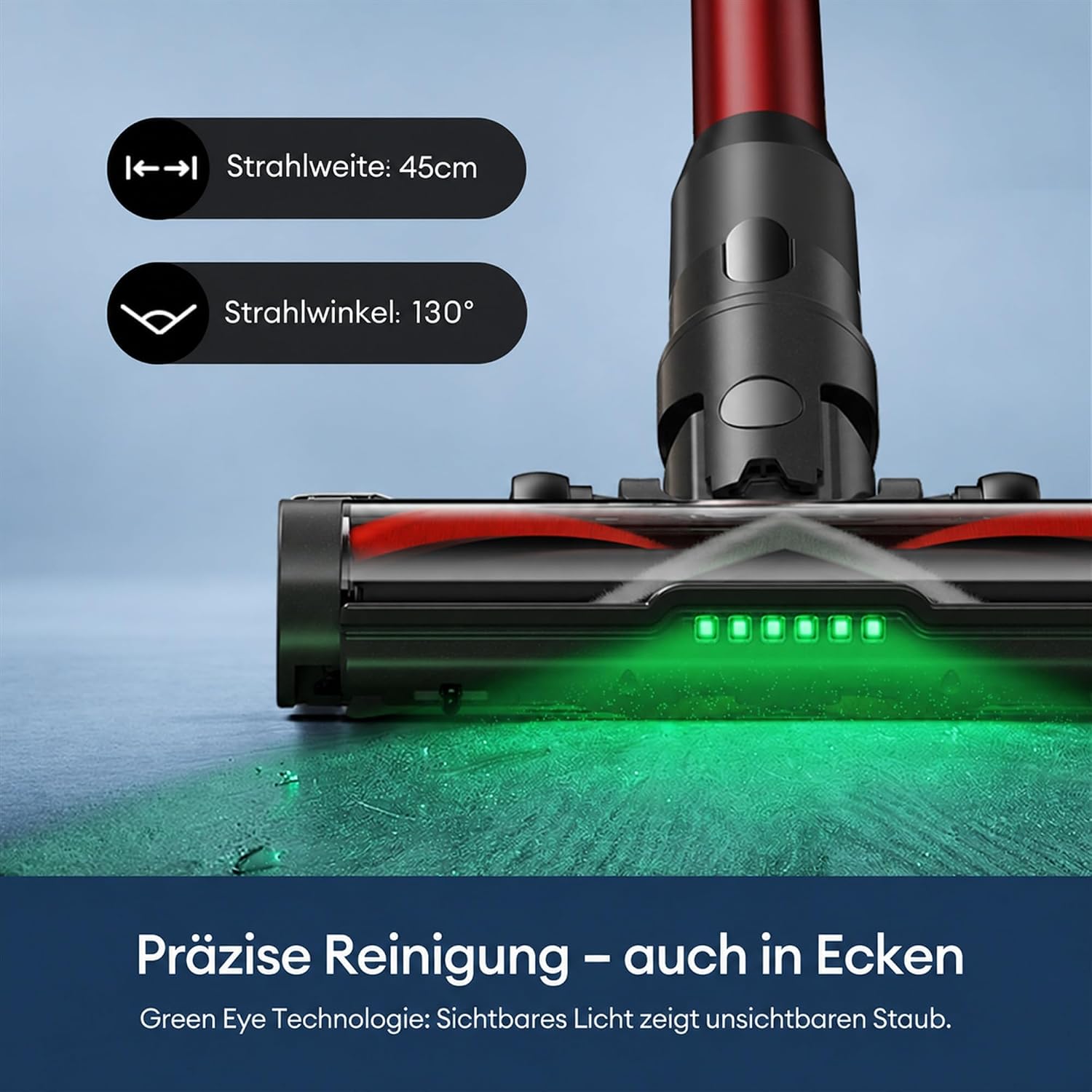 Ultenic Akku Staubsauger Kabellos 55KPa/600W/80Min – Bild 6