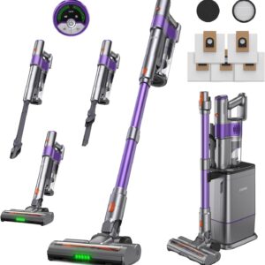 S90 Pro Cordless Vacuum Cleaner with Suction Station 35kPa/350W