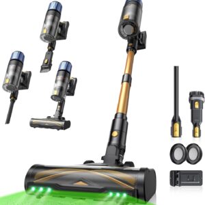 Proscenic Wireless Vacuum Cleaner, 70 Mins 55 KPa 600 W Battery Vacuum