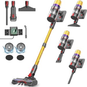 V16 Cordless Vacuum Cleaner 55000Pa 600W 80min Running Time