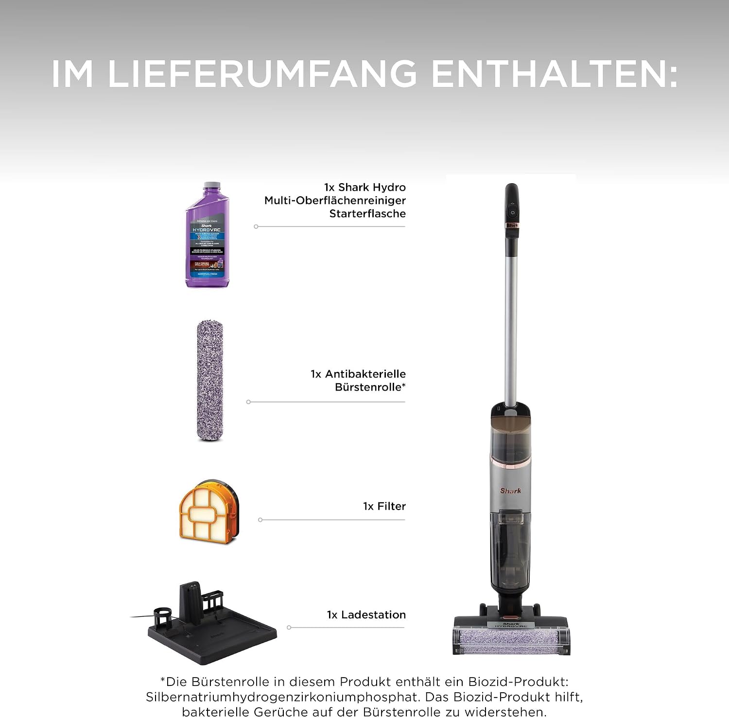 Shark HydroVac Cordless Wet/Dry Vacuum Cleaner, 1.5 Litre Cleaner – Bild 9