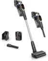 Bosch Unlimited 9 BBS921TBA Cordless Vacuum Cleaner, MicroClean Technology, Display, Dust Compression, HEPA Filter System, Replaceable Battery, LED Light, Crevice Tool, Green