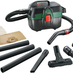 Bosch AdvancedVac 18V-8 Battery Wet and Dry Vacuum Cleaner (without Battery, 18 Volt System, with Accessory Set, in Box)