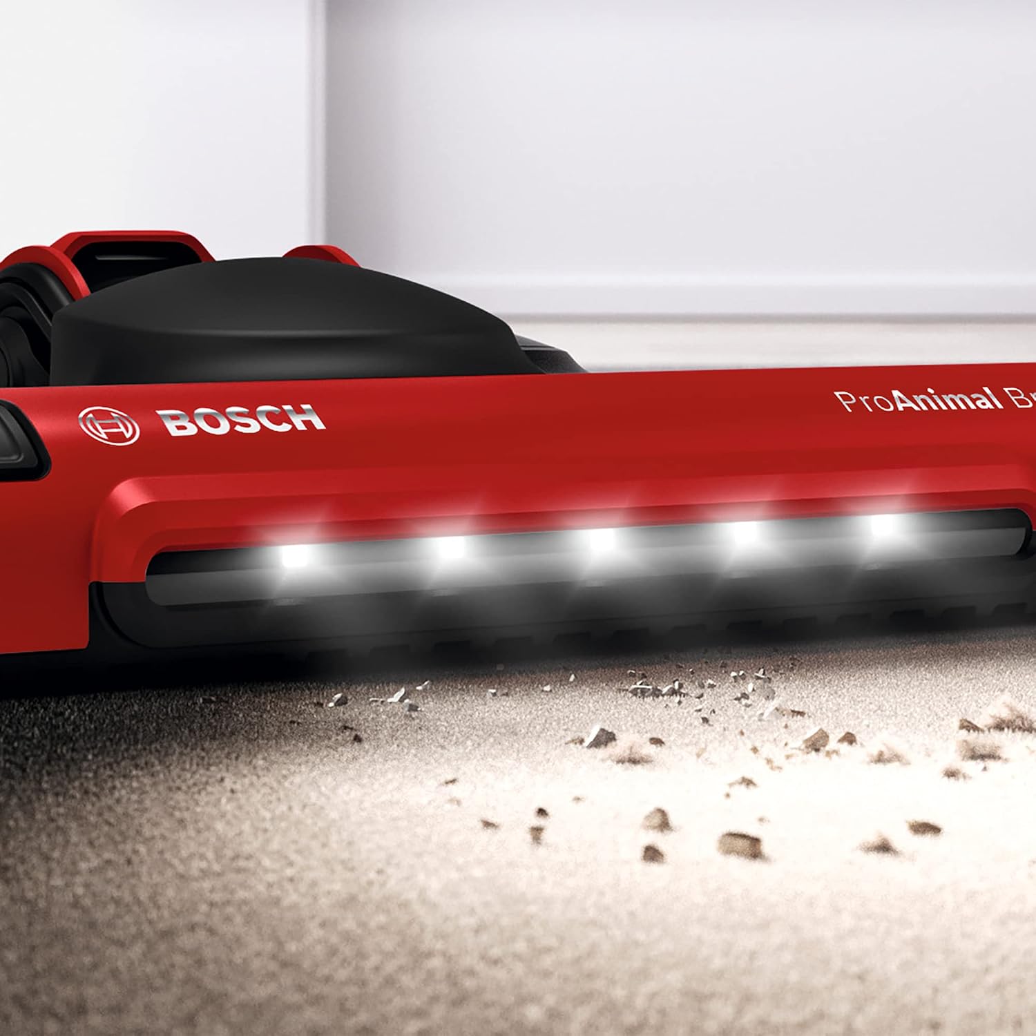 BOSCH BBH3ZOO28 Flexxo Zoo'o 2-in-1 Cordless and Multifunctional Broom Vacuum Cleaner - 2 Speeds - 28 V - 55 Minutes Running Time - Red – Bild 2