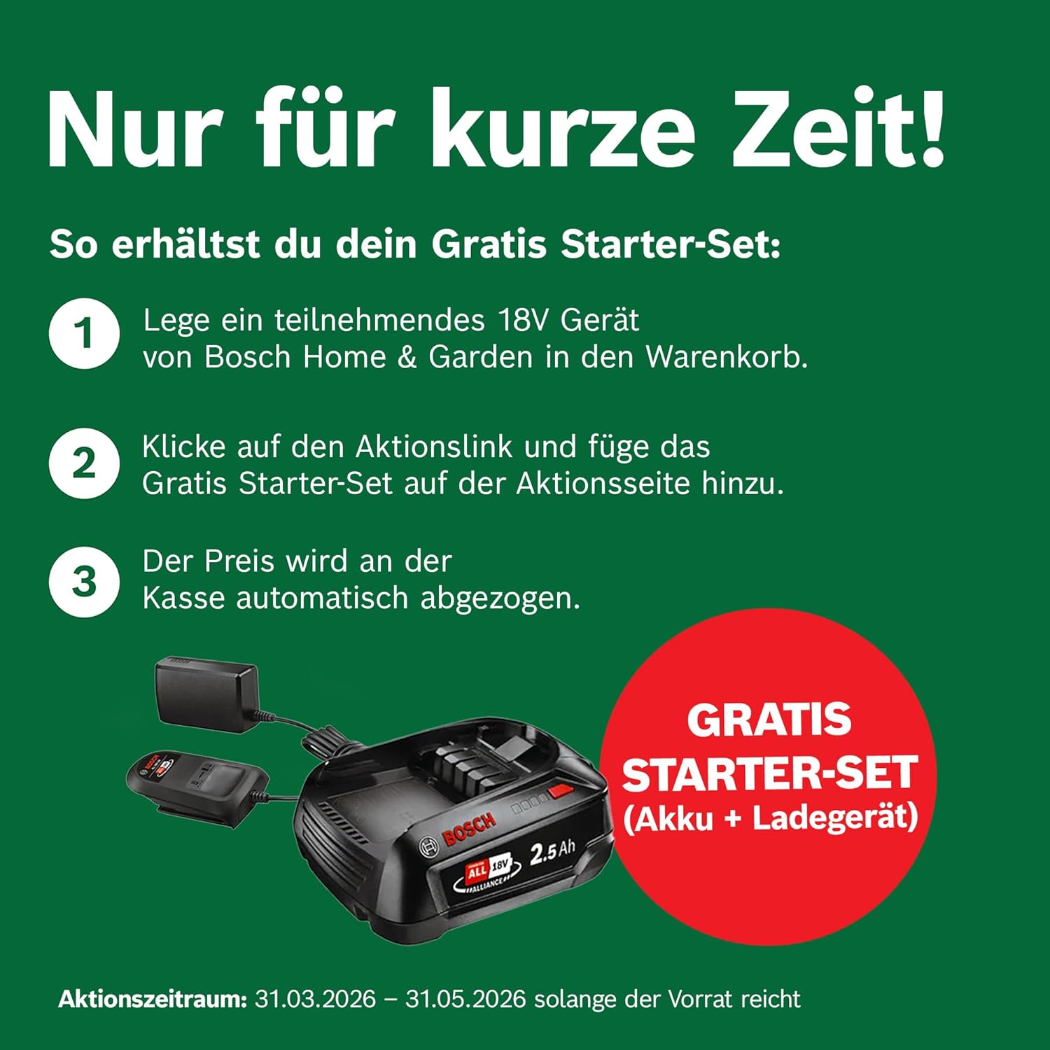 Bosch AdvancedVac 18V-8 Battery Wet and Dry Vacuum Cleaner (without Battery, 18 Volt System, with Accessory Set, in Box) – Bild 3