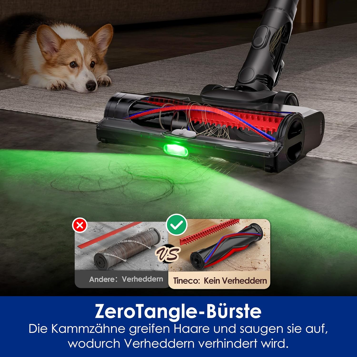 Tineco Pure One Station 5 Pro Battery Vacuum Cleaner, Auto-Empty, 200 AW – Bild 6