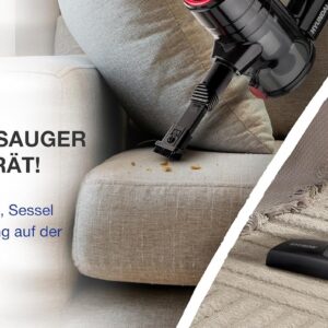 VC609 2-in-1 Handle Vacuum Cleaner with Cable & Handheld Vacuum Cleaner Bagless (600 W) Constant Suction Power Washable HEPA Filter