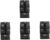 iplusmile 4 Stück Aufbewahrungstasche reinigungswagen reinigungstasche Organisator Tasche Reinigungskarre Putzwagen Trolley-Ersatztasche fahrbarer Wagen Gorillawagen Oxford-Stoff Black