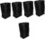 SOLUSTRE 5St Saubere Auto-Aufbewahrungstasche Reinigungswagen Aufbewahrungstasche Reinigungswagen Organizer Einkaufswagen mit Rädern wiederverwendbare Gefrierbeutel Hausmeistertaschen Black