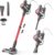 Staubsauger, 6-in-1 Stielstaubsauger & Handstaubsauger mit 6M Kabel, 23Kpa stark Saugkraft, 600W Motor, freistehender Staubsauger Beutellos Vacuum Cleaner für Harte Böden Teppich, klein leicht leiser
