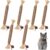 ZEPIQOR Katzenminze Sticks, 6 Pcs Katzenminze Sticks, Kausticks für Katzen, katzen zahnpflege, Dental Kau-Sticks helfen bei Zahnstein & Mundgeruch Gesund Hygiene Zahnpflege