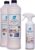 KaiserRein Teppichreiniger flüssig/Polstershampoo Konzentrat 2 x 1L Schaum für die Teppich- & Polsterreinigung manuell & maschinell Waschsauger