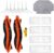 aotengou Ersatz-Zubehör-Set für Xiaomi Mi Robot Vacuum-Mop 2S Viomi V3 Xiaomi Mi Robot Vacuum-Mop P Xiaomi Robot Vacuum S12 Robot Staubsauger 2 Hauptbürsten, 4 Filter, 6 Seitenbürsten, 3 Wischtücher
