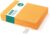 GROSSARTIGE UNIVERSAL-Boden PUTZLAPPEN – Orangefarbene Bodentücher 5 Stück – 50x60cm – Vielseitig einsetzbar und sehr saugfähig – Für die Bodenreinigung – EDEN®