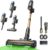 Proscenic Wireless Vacuum Cleaner, 70 Mins 55 KPa 600 W Battery Vacuum