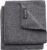 Brabantia Mikrofaser Geschirrhandtuch (2er Set), Dunkelgrau, 30 x 30 cm