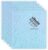Vileda Microfasertuch, PVA micro, 38 x 35 cm, 5 Stück, Polyester , blau