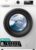 Hisense WF1Q8041BW Waschmaschine mit Dampffunktion /8KG /1400 U/Min /15 Programme/Anti-Allergie Programm/Baby-Wäsche/AutoWash/QuickWash/Daunen/Eco/Power 49′ / Verzögertes Ende/EEK: A/Weiß