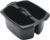 Addis Home Garden Reinigung Utility Kunststoff Caddy schwarz mit Griff