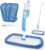 Sprühwischer Bodenwischer, FORSPEEDER Wischmopp mit Sprühfunktion mit 410ml Wassertank Trocken-Nassmopp Sprühwischer Bodenwischer mit 3 Waschbaren Mikrofaser Pads Wischer Boden Spray Mop