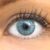 GLAMLENS Kontaktlinsen farbig ‚Catania Ice Blue‘ ohne Stärke farbige blaue Monatslinsen weiche Linsen soft Hydrogel 2 Stück Farblinsen + Linsenbehälter 0.0 Dioptrien natürliche Farben Serie