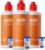 meineLinse activ Peroxidlösung 3 x 360ml + 3 Behälter – für die schonende Reinigung weicher & formstabiler Kontaktlinsen – konservierungsmittelfrei (3x 360ml + 3 Behälter)