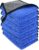 URAQT Mikrofasertücher Auto, 6 PCS 500GSM Mikrofasertücher Multifunktionales Auto Motorrad Fusselfreie Handtuch,Auto Reinigungstuch Microfasertuch für Auto Haushalt Küche Fenster – 30x40CM