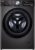 LG V9WD128H2B, Klasse A, Waschtrockner 12-8 kg, 1360 U/min, AI Direct Drive, Nachlegefunktion, Schnellwaschgang in 39 Min., mit Dampf, 60 x 61 x 85 cm ꟷ Black Stainless Steel