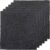 Rumgug Super Saugfähige Spüllappen 6er-Set, 20x20cm Schwarze Mikrofaser Geschirrtücher, Dicke Waffeltücher, Weiche und Waschbare SpültücherFusselfrei für Küche, Fenster, Glas, Bad, Auto (20 * 20)