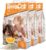 TerraCat katzenstreu, 37.5L – 3er Pack Cat Litter, 100% Griechischer Bentonit Katzenstreu Klumpstreu, Hohe Saugfähigkeit Klumpstreu für Katzen, Staubfrei Katzenstreu Klumpend, Orangenduft, 30Kg