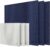 MR.SIGA Hochwertig Mikrofaser Reinigungstücher Brillenputztuch für Brillen, Bildschirme, Tabletten, Gläser, 3 Stücke in Marineblau mit 40,6 x 40,6 cm, 3 Stücke in Grau mit 15,2 x 17,8 cm