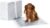 Amazon Basics Trainingspads für Hunde und Welpen mit Kohlenstoff zur Geruchskontrolle, auslaufsicheres Design mit schnell trocknender Oberfläche, Normal (120 Stück), Grau