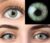 GLAMLENS Keira Green Grün + Behälter | Sehr stark deckende natürliche Grüne Kontaktlinsen farbig | farbige Monatslinsen aus Silikon Hydrogel | 1 Paar (2 Stück) | DIA 14.20 | Ohne Stärke
